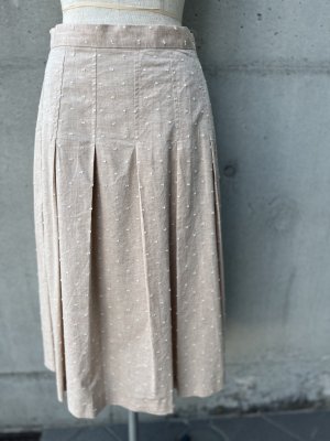 画像1: オーガニックコットンカットドビータックスカート【裏付き】